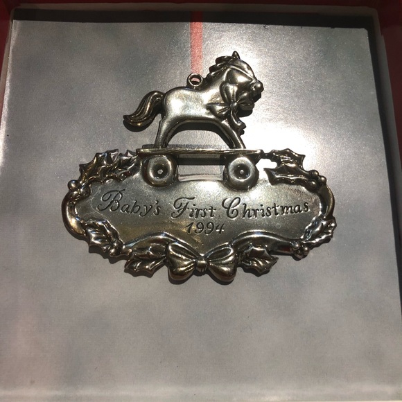1994 baby's first christmas ornament